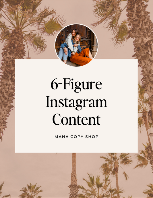 6-Figure Instagram Content